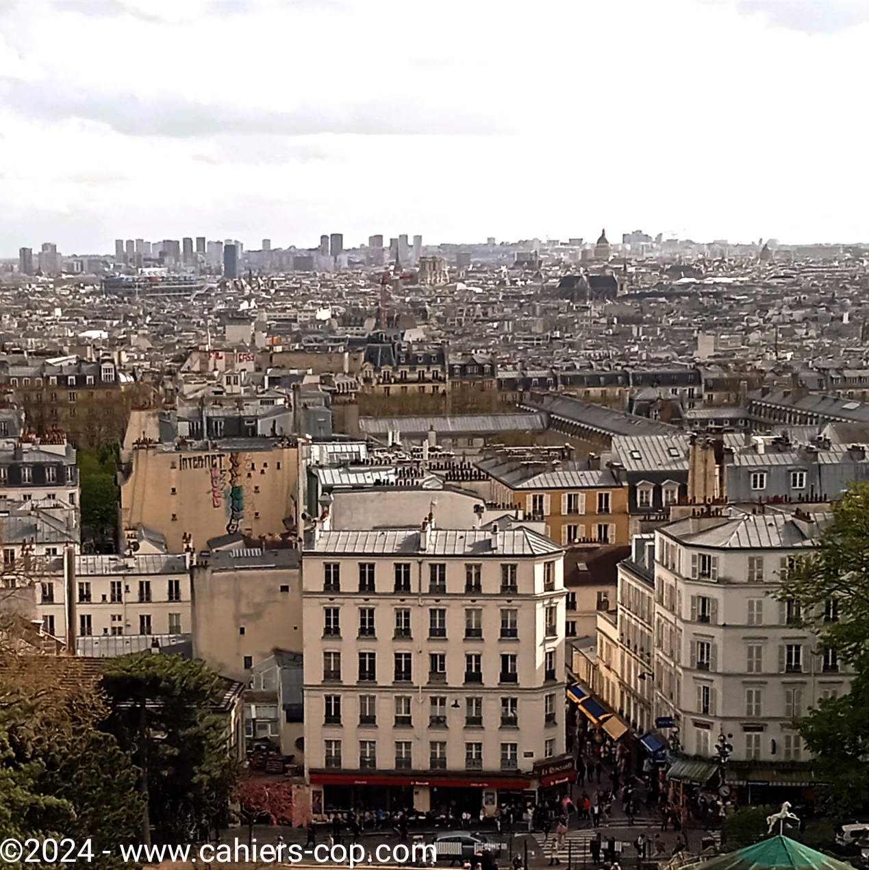 Paris vu de Montmartre